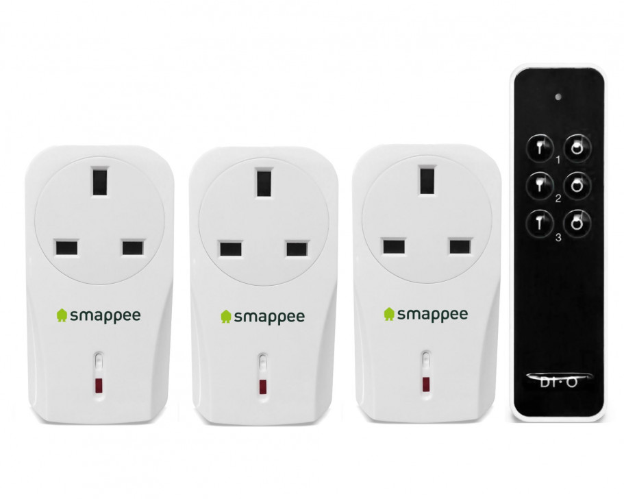 Smappee Comfort Plugs – 3 pack (UK type plug)