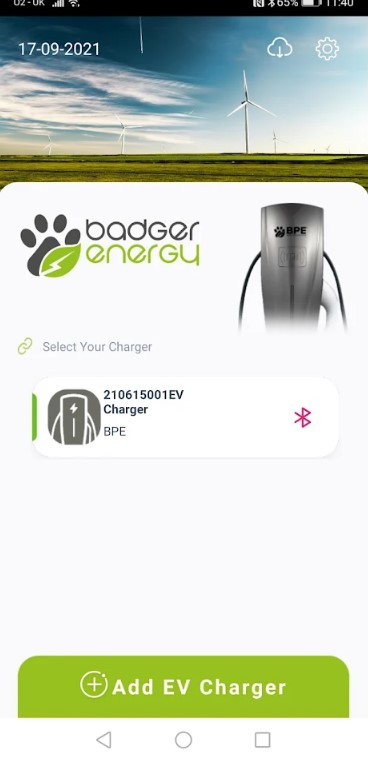 BE Smart app – BPE Chargers