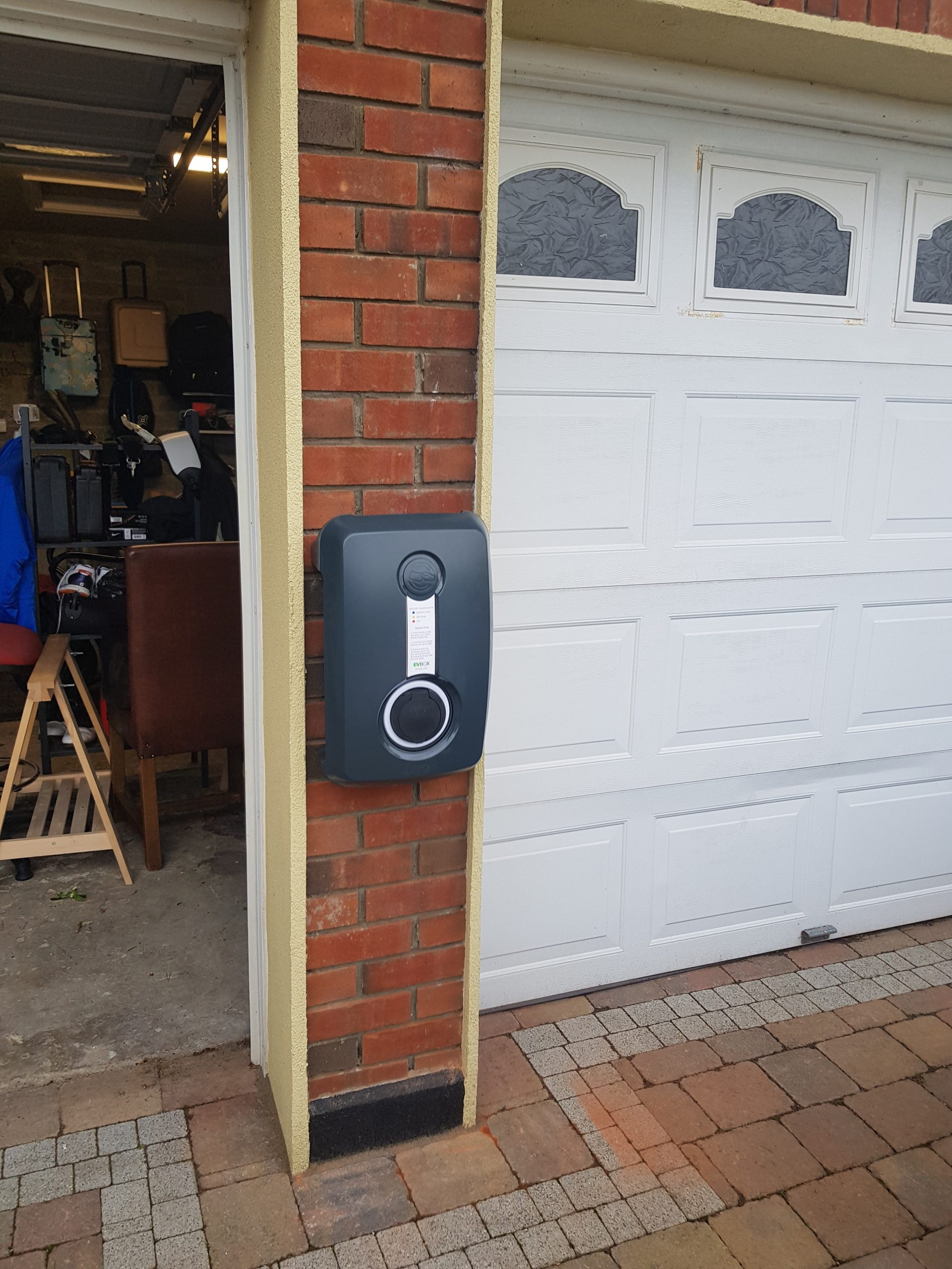 EVBox HomeLine Dark Grey – installed in Kildare