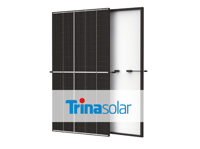 Trina Solar Vertex S black frame DE09.08 – with logo